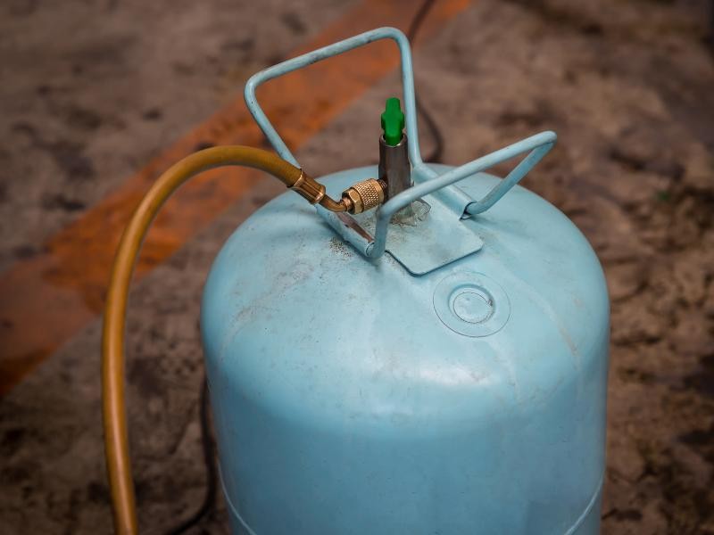Recarga de gás refrigerante R134a